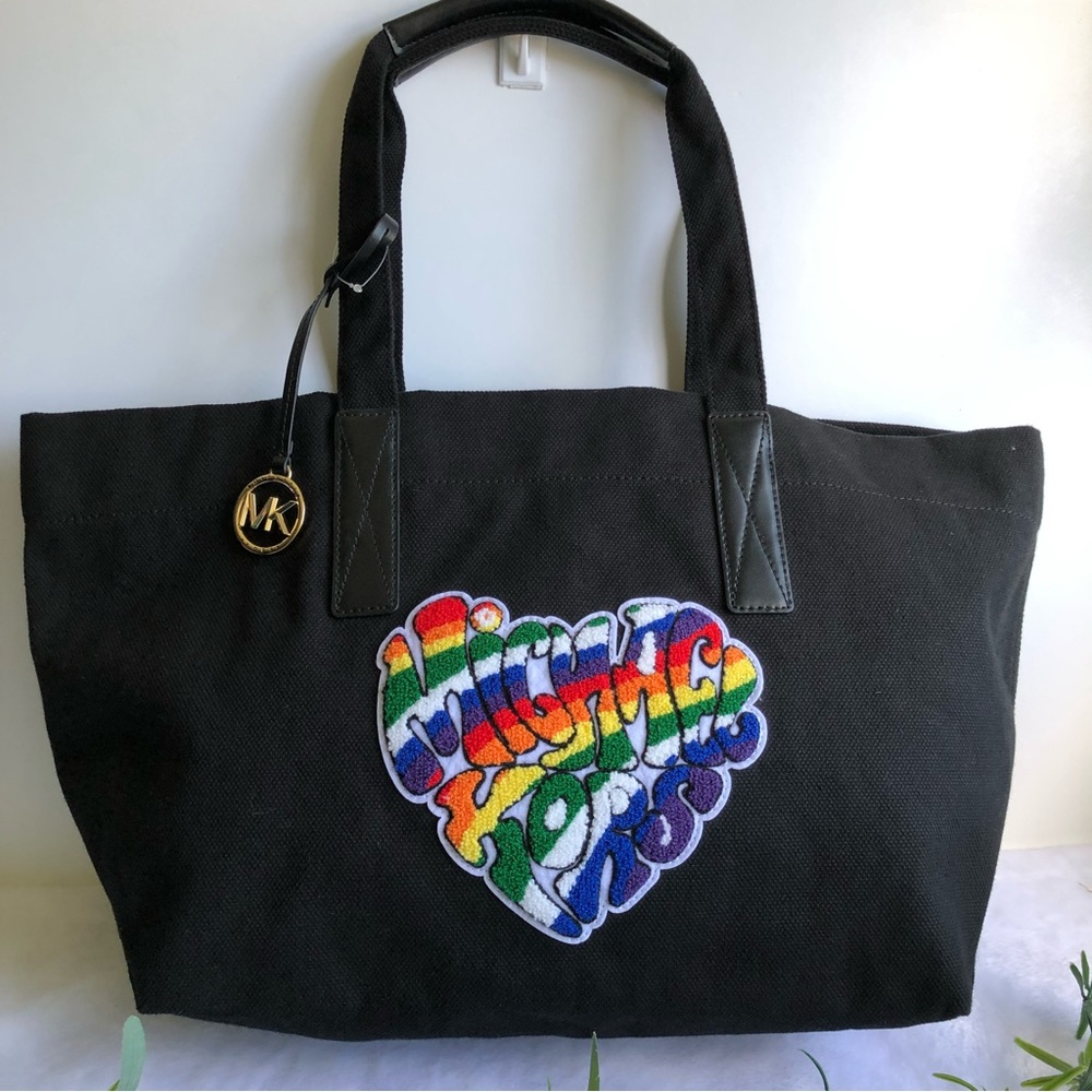 Michael Kors The Michael Bag Large Tote, Black, NWT